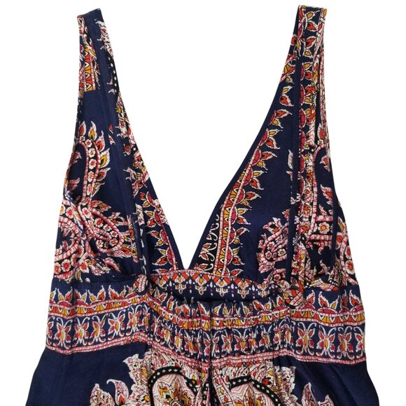 Akualani Halter Sundress in Soft Rayon - Extra Long Med. Small - Picture 5 of 16